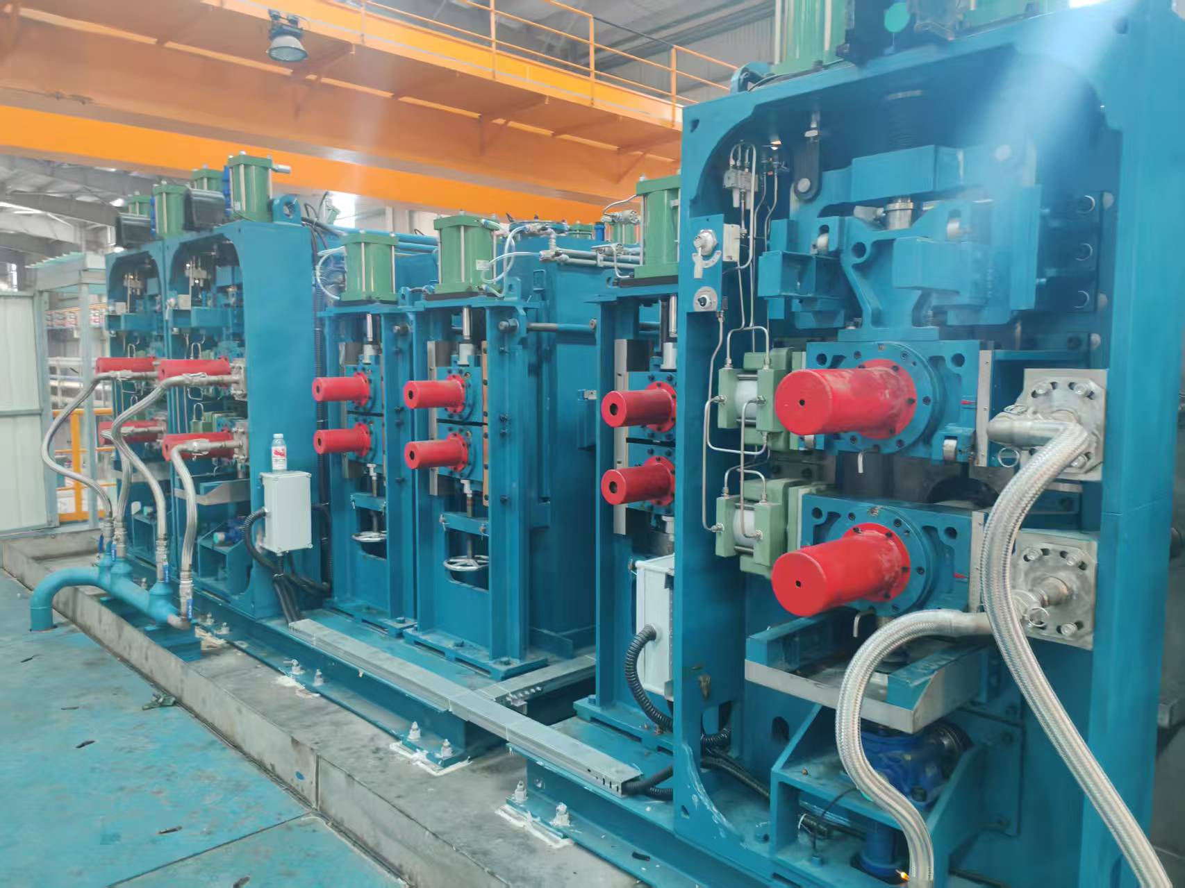 昱嵐新材料有限公司 拉矯機(jī)清洗段設(shè)備調(diào)試成功！(圖3)