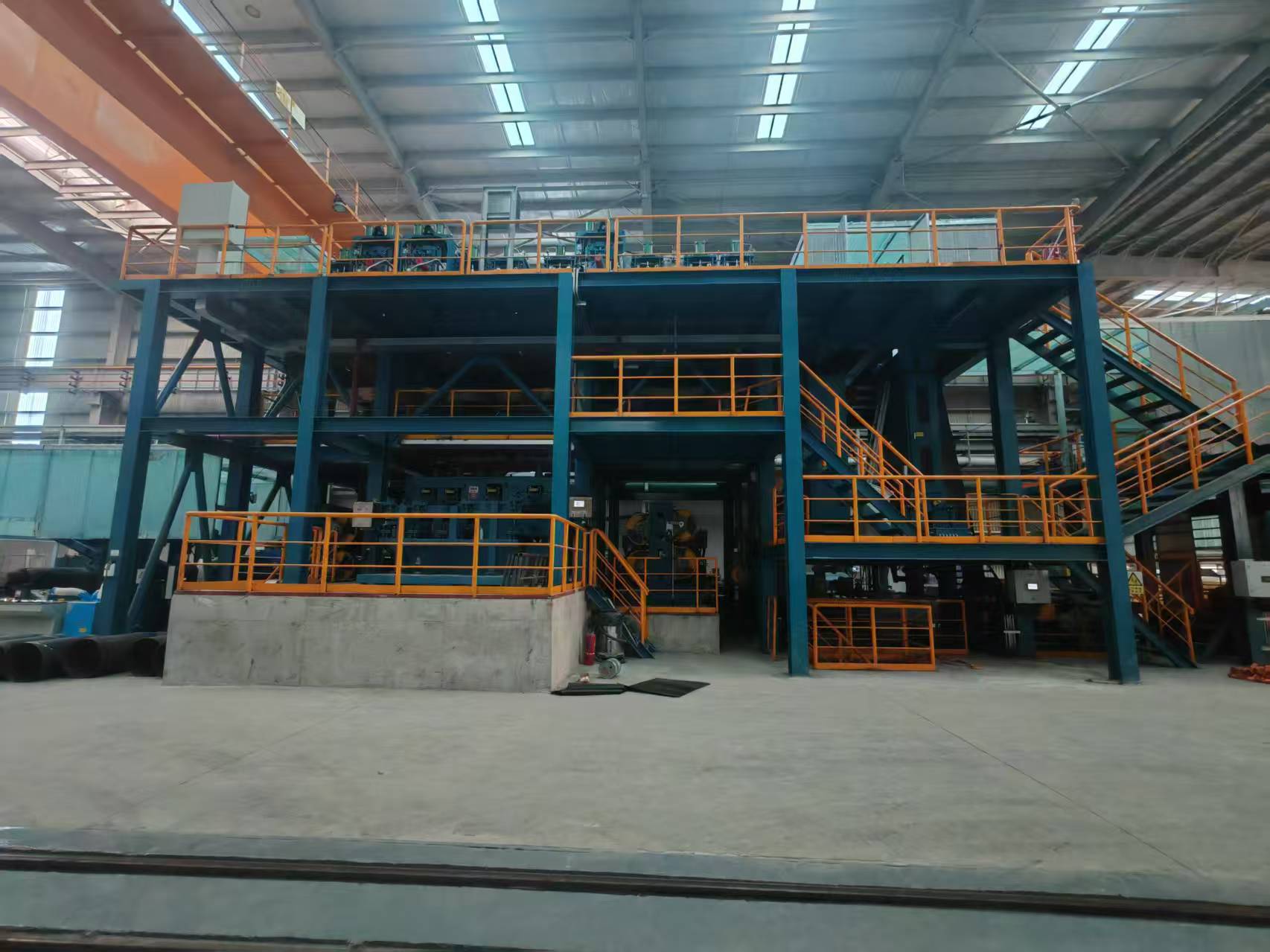 昱嵐新材料有限公司 拉矯機(jī)清洗段設(shè)備調(diào)試成功！(圖1)